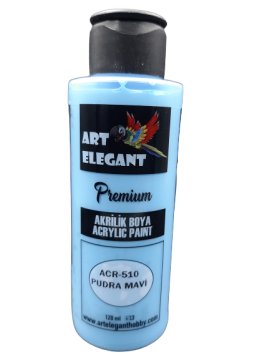 Art Elegant Akrilik Boya 120ml Acr-510 Pudra Mavi