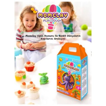 Smarta Momclay Oyun Hamuru 6 Renk x 100gr
