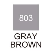 Zig Kurecolor Kc3000 Twin S Marker Kalem 803 Gray Brown