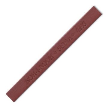 Koh-i Noor Brown Drawing Chalks Carre 7x7 4393 Tekli