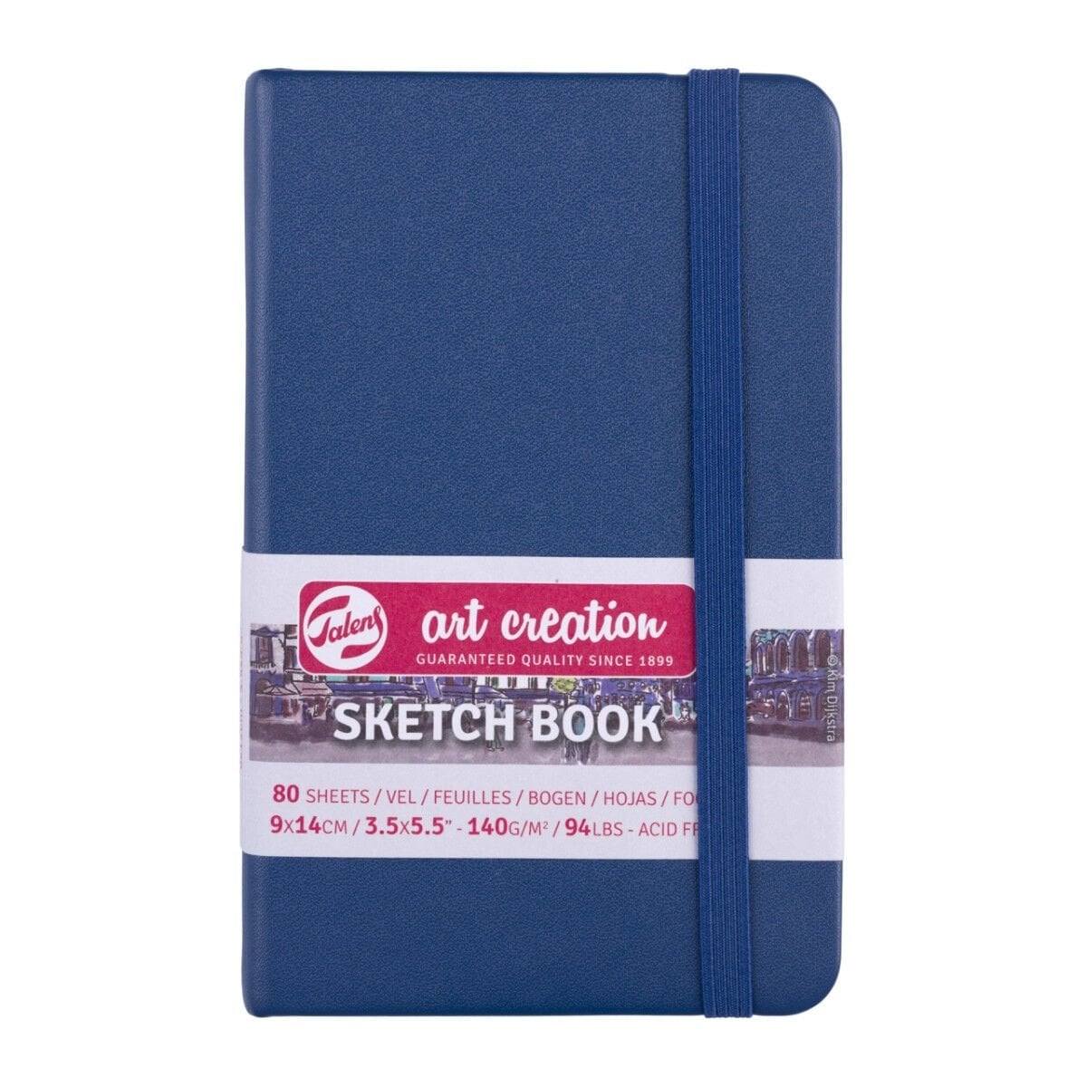 Talens Art Creation Eskiz Bloğu Sert Kapak 140gr 9x14cm Navy Blue 80yp