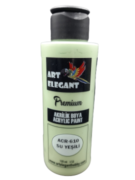Art Elegant Akrilik Boya 120ml Acr-610 Su Yeşili