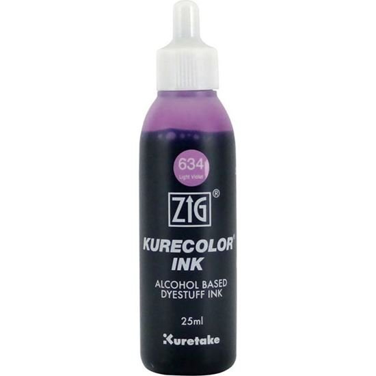Zig Kurecolor Ink Alkol Bazlı Mürekkep 25ml 634 Light Violet