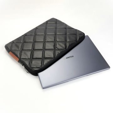 BBack Laptop Çantası Kapitone Siyah 25x36cm