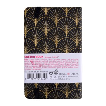 Talens Art Creation Eskiz Bloğu Sert Kapak 140gr 9x14cm Art Deco 80yp
