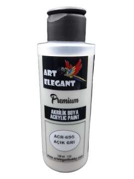 Art Elegant Akrilik Boya 120ml Acr-695 Açık Gri