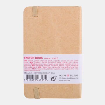 Talens Art Creation Eskiz Bloğu Sert Kapak 140gr 9x14cm Kraft 80yp