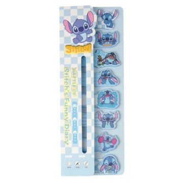 Art Elegant Yapışkanlı Not Kağıdı 24x60mm 8li 20yp Seti 4lü Stitch