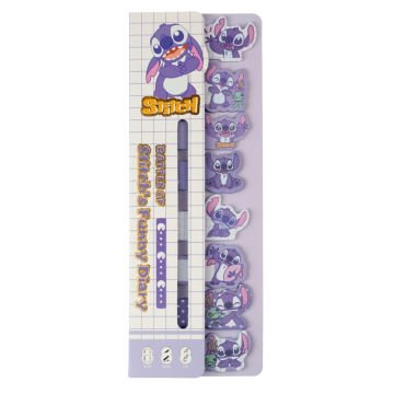 Art Elegant Yapışkanlı Not Kağıdı 24x60mm 8li 20yp Seti 4lü Stitch