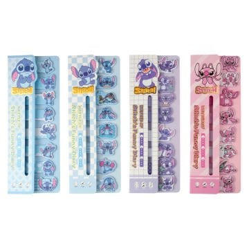 Art Elegant Yapışkanlı Not Kağıdı 24x60mm 8li 20yp Seti 4lü Stitch