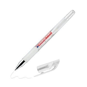 Edding 2185 Crystaljely Gel Roller 3lü Set Metalik-Beyaz-Gümüş-Altın