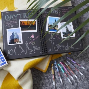 Edding 2185 Crystaljely Gel Roller 3lü Set Metalik-Beyaz-Gümüş-Altın