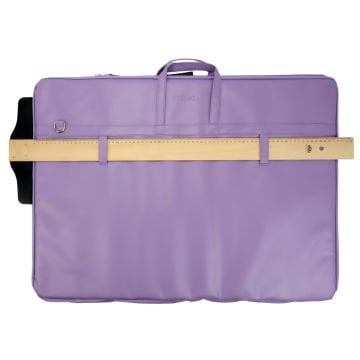 BBack Soft Deri Proje Çantası 55x75cm Lila