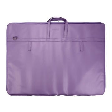BBack Soft Deri Proje Çantası 55x75cm Lila