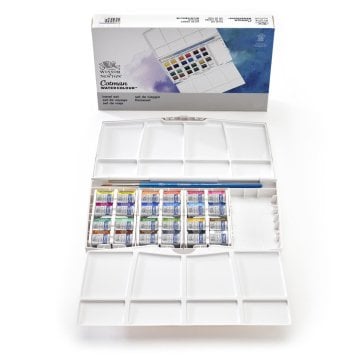 Winsor Newton Cotman 24lü Tablet Sulu Boya Seti 0390376