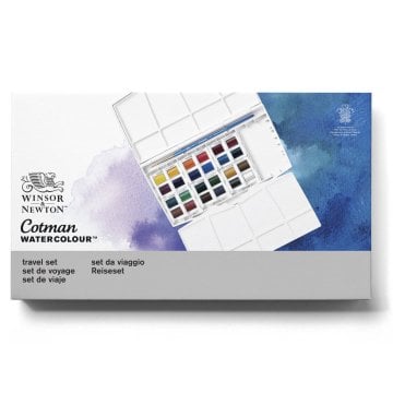 Winsor Newton Cotman 24lü Tablet Sulu Boya Seti 0390376
