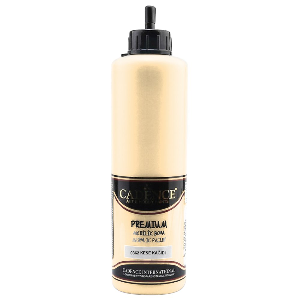 Cadence Premium Akrilik Boya 500ml 0362 Kese Kağıdı