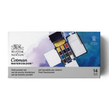 Winsor Newton Cotman Field Box 1/2 Sulu Boya 12li 0390639