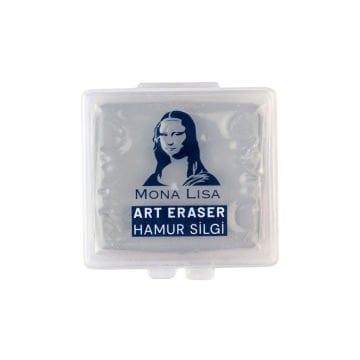 Mona Lisa Plastik Kutulu Hamur Silgi Gri