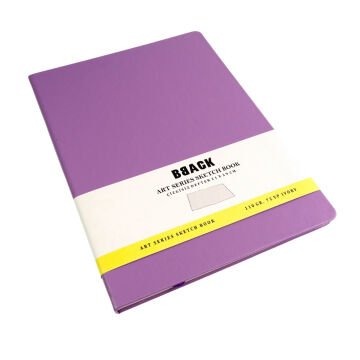 BBack Eskiz Bloğu Sert Kapak 110gr 21x29cm Lila 72yp