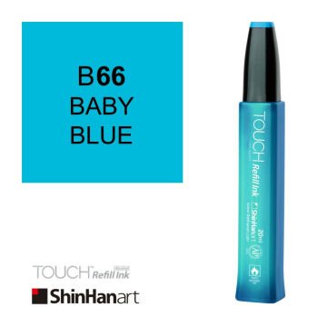 Shinhanart Touch Ink Alkol Bazlı Mürekkep 20ml B66 Baby Blue