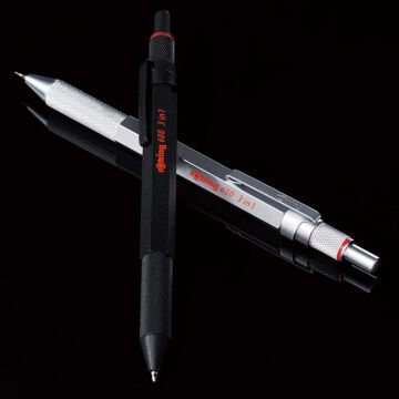 Rotring 600 Multipen Üç Fonksiyonlu Kalem Siyah