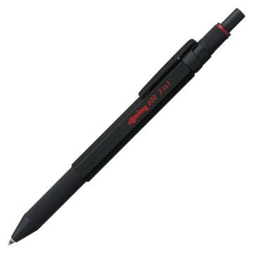 Rotring 600 Multipen Üç Fonksiyonlu Kalem Siyah