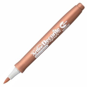 Artline Decorite Marker Kalem Fırça Uçlu Bronze