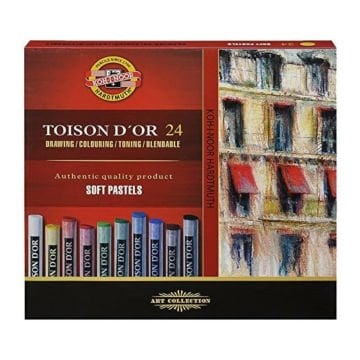 Koh-i-Noor Toison D'or Tam Boy Soft Pastel Artist's Seti 24lü