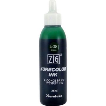 Zig Kurecolor Ink Alkol Bazlı Mürekkep 25ml 508 Green