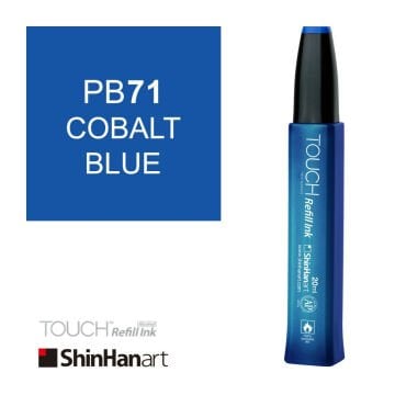 Shinhanart Touch Ink Alkol Bazlı Mürekkep 20ml PB71 Cobalt Blue