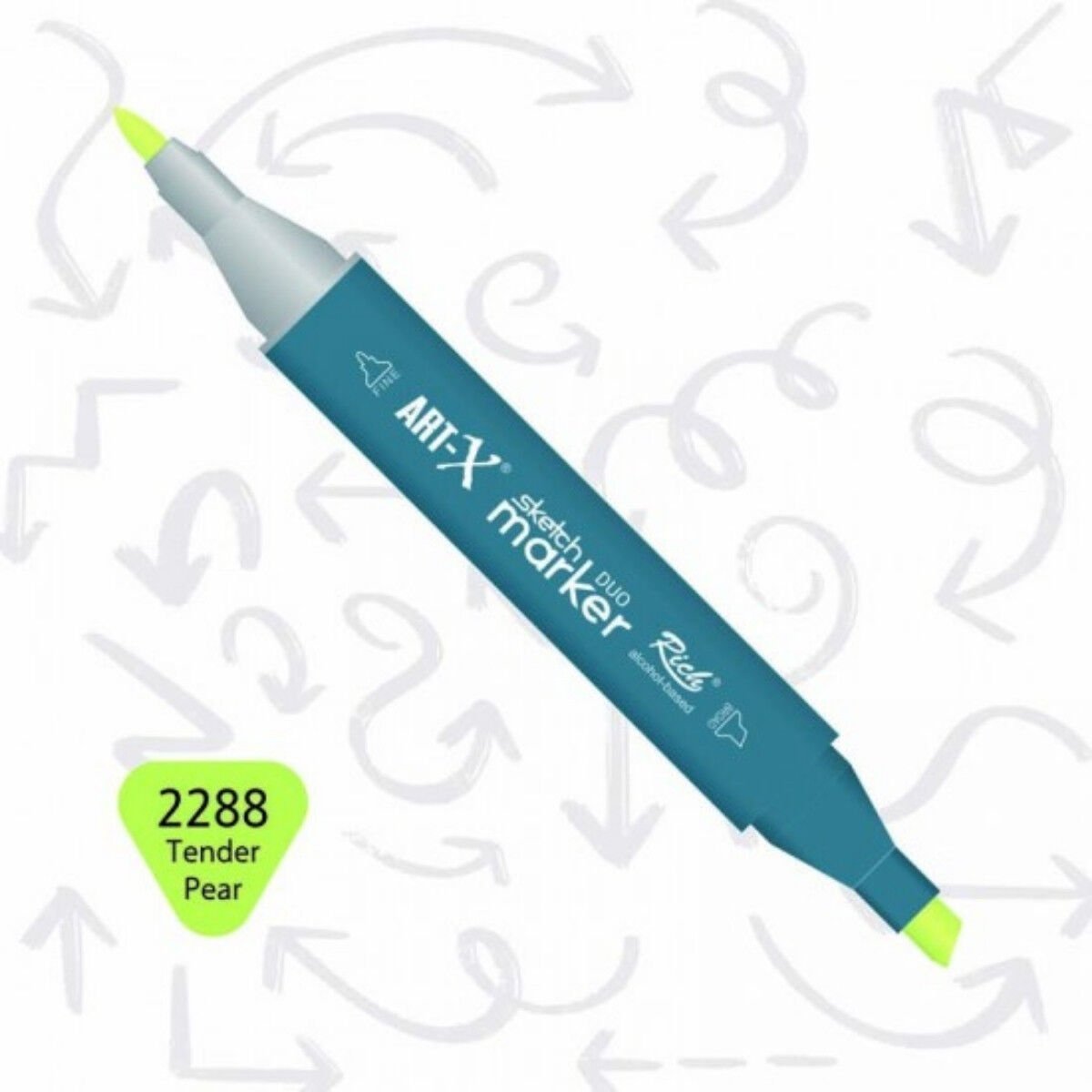 ART-X Çift Uçlu Sketch Marker Kalem 2288 Tender Pear