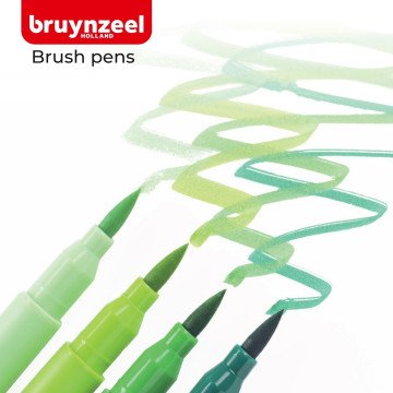 Bruynzeel İnce Uçlu Keçeli Kalem 0.4mm 6lı Pastel Renkleri