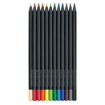 Faber Castell Black Edition Kuru Boya Kalem Seti 12li