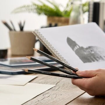 Derwent Graphic Dereceli Eskiz Cizim Kalemi 11B