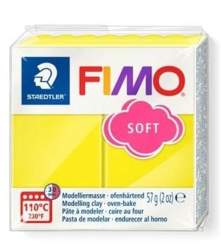 Fimo Soft Polimer Kil 57gr 10 Lemon