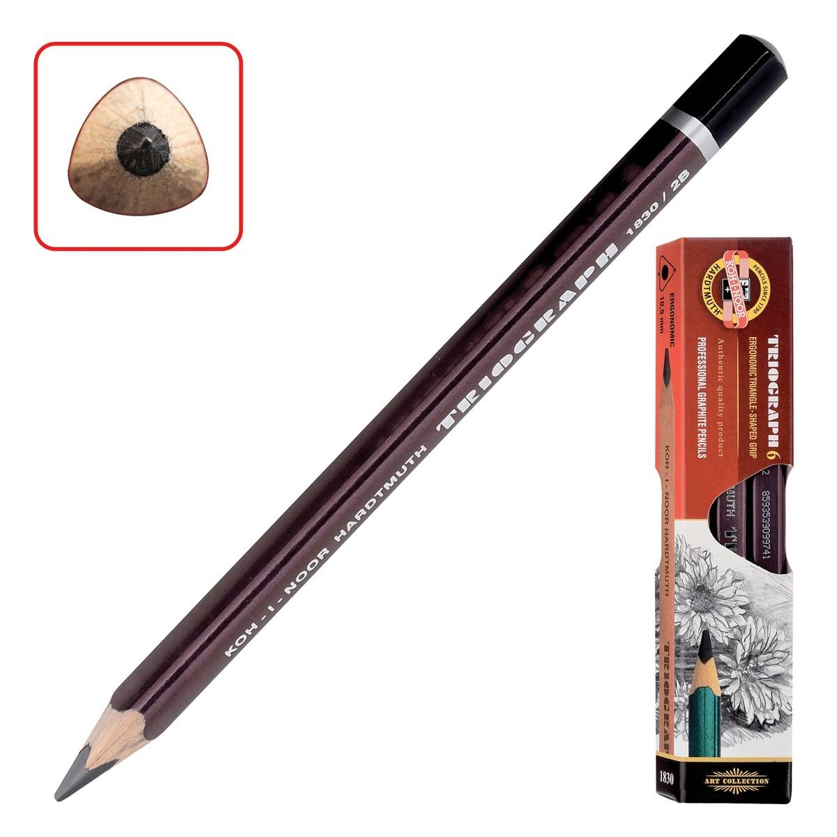 Koh-i-Noor Üçgen Grafit Kalem 1831 2B
