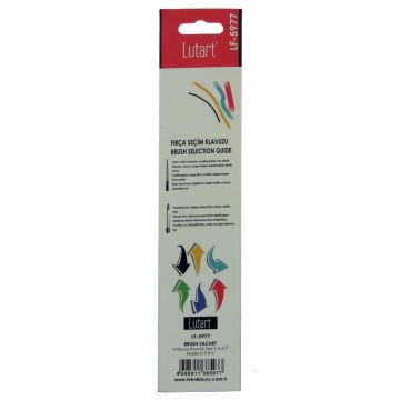 Lutart Fırça Seti 1-3-5-7 4lü