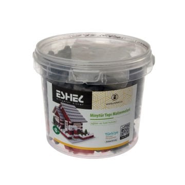 Eshel Maket Minyatür Dikdörtgen Parke 1/12 2x1x0.5cm 200lü