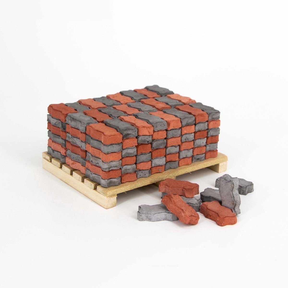 Eshel Maket Minyatür Dikdörtgen Parke 1/12 2x1x0.5cm 200lü