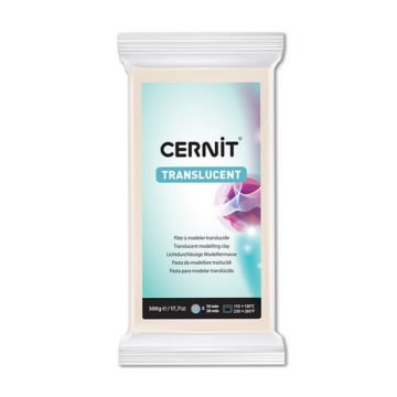 Cernit Polimer Kil Translucent 500gr 005 White