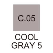 Zig Kurecolor Kc3000 Twin S Marker Kalem C05 Cool Gray 5