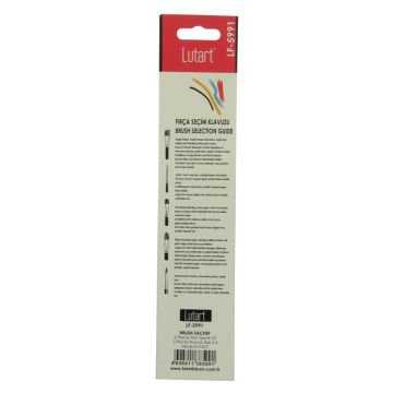 Lutart Fırça Seti 3-5-8-12 4lü