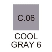 Zig Kurecolor Kc3000 Twin S Marker Kalem C06 Cool Gray 6