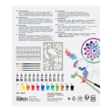 Faber Castell Sulu Boya Boyama Seti 18 Parça