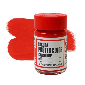 Sakura Poster Color Guaj Boya 30ml 019 Carmine