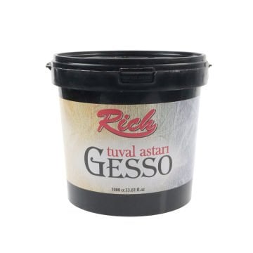 Rich Gesso Tuval Astarı 1000cc(1200gr) Beyaz