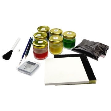 Art Elegant 14 Parça Çini Hobi Seti