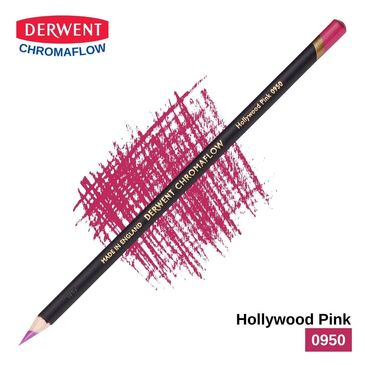 Derwent Chromaflow Kuru Boya Kalemi 0950 Hollywood Pink