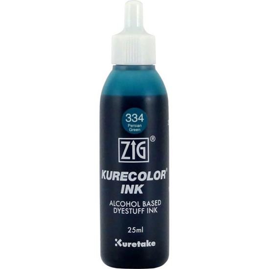 Zig Kurecolor Ink Alkol Bazlı Mürekkep 25ml 334 Persian Green